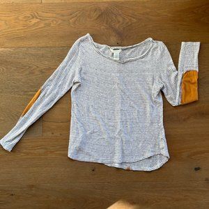Long sleeve stripped top by Sundance